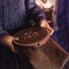 Зимнее рукоделие.