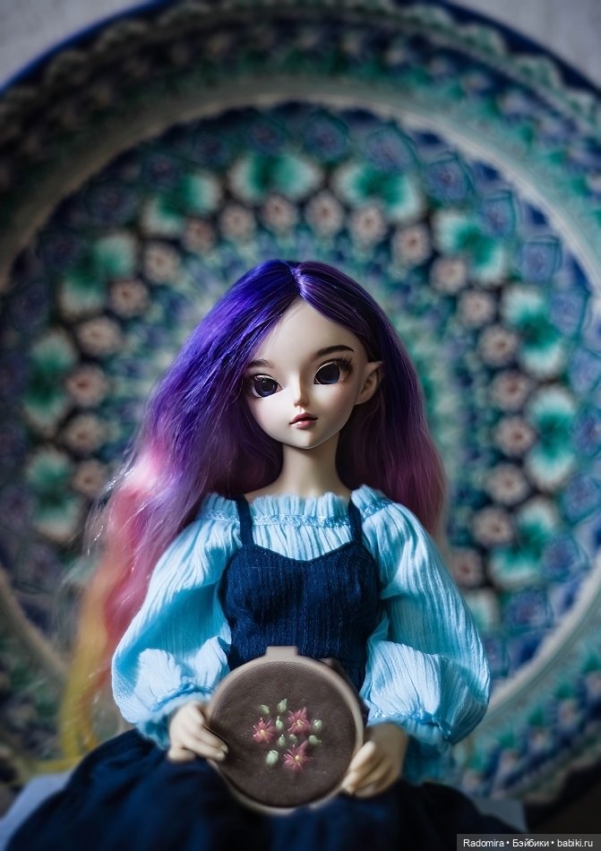 Самое синее платье — Куклы Fairyland (ФэйриЛэнд): BJD (БЖД) (фото 2)
