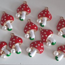 Подвески мухоморчики #2