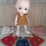 Сарафанчики для кукол Ob11