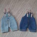 Комбинезончики для кукол Ob11