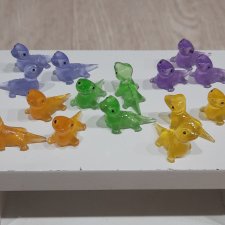 Мини ящерицы светятся