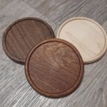 Деревянные подносы для кукол