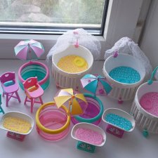 Мебель из шариков zuru