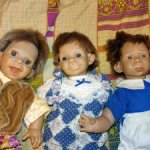 Характерные испанские куклы 38 см.