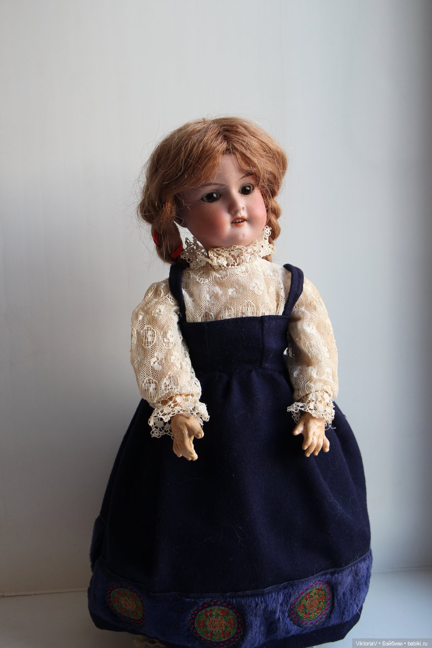 Малышка Марселька — Антикварные куклы Armand Marseille (AM): молд 390 (фото 3)