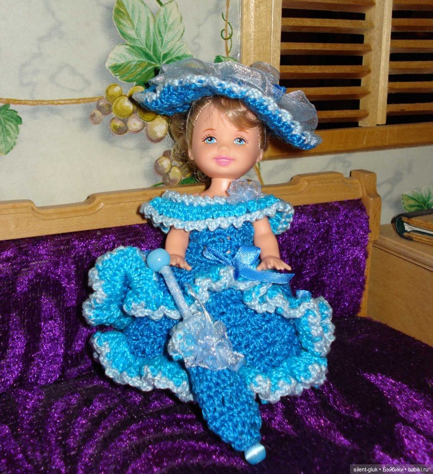 Даша в вязаном платье — Куклы Kelly (Келли): Сестра Барби