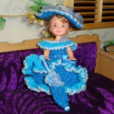 Даша в вязаном платье