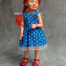 Шарнирная кукла авторская