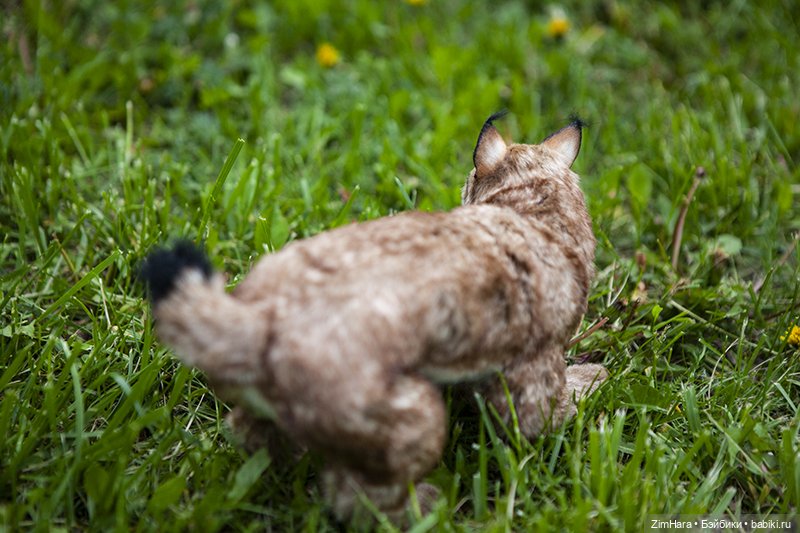 Рыська — Игрушки в смешанной технике (мех и глина): Арт (фото 5)