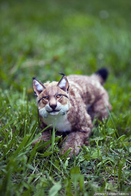 Рыська — Игрушки в смешанной технике (мех и глина): Арт (фото 9)