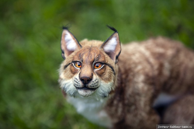 Рыська — Игрушки в смешанной технике (мех и глина): Арт (фото 4)