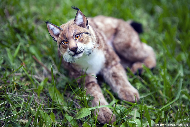 Рыська — Игрушки в смешанной технике (мех и глина): Арт (фото 10)