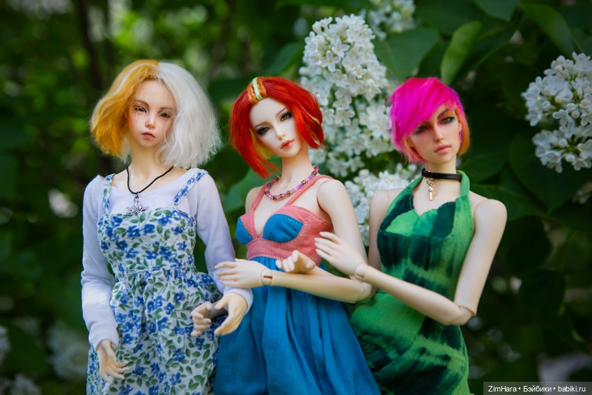 Дамы в цветах | Бэйбики Дамы в цветах — Куклы Fairyland (ФэйриЛэнд): BJD (БЖД) (фото 5)