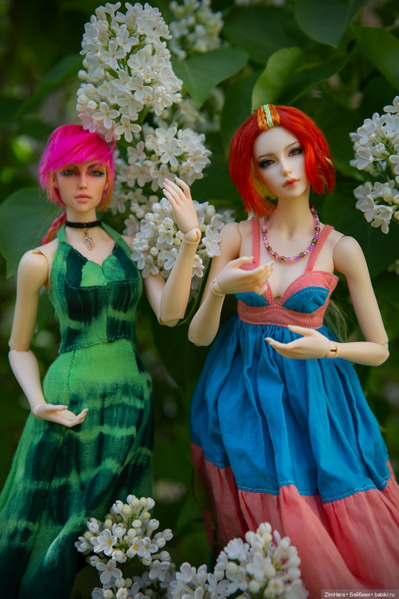 Дамы в цветах | Бэйбики Дамы в цветах — Куклы Fairyland (ФэйриЛэнд): BJD (БЖД) (фото 2)