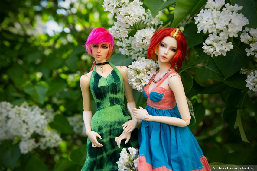Дамы в цветах | Бэйбики Дамы в цветах — Куклы Fairyland (ФэйриЛэнд): BJD (БЖД) (фото 3)
