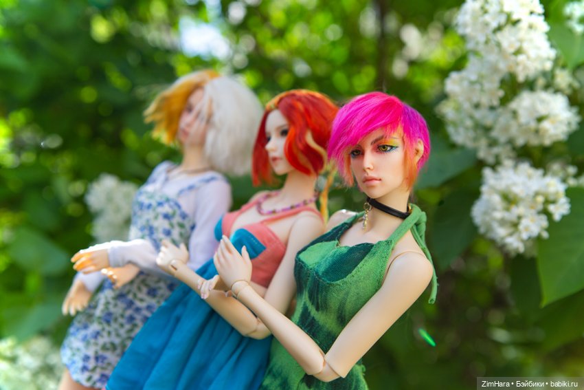 Дамы в цветах — Куклы Fairyland (ФэйриЛэнд): BJD (БЖД) (фото 6)