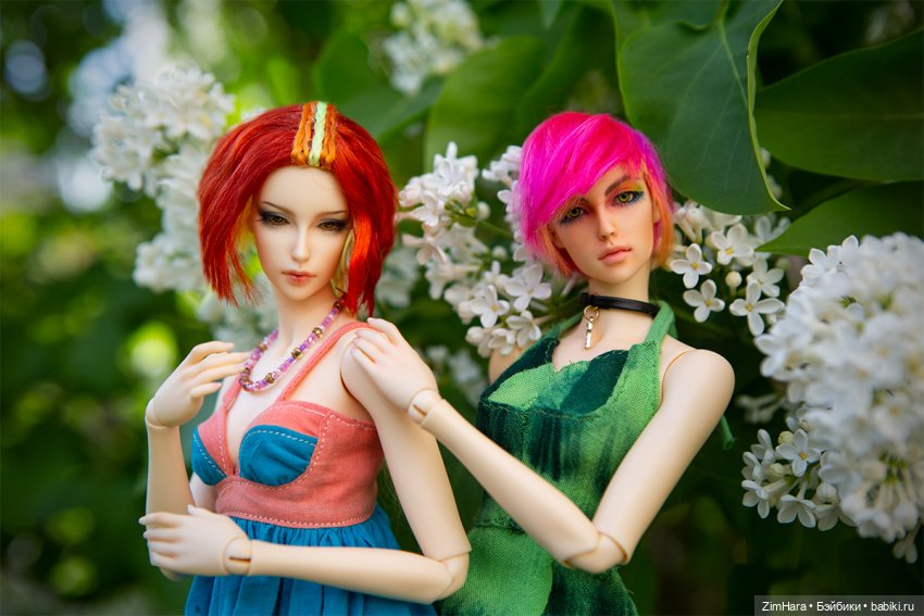 Дамы в цветах | Бэйбики Дамы в цветах — Куклы Fairyland (ФэйриЛэнд): BJD (БЖД) (фото 4)