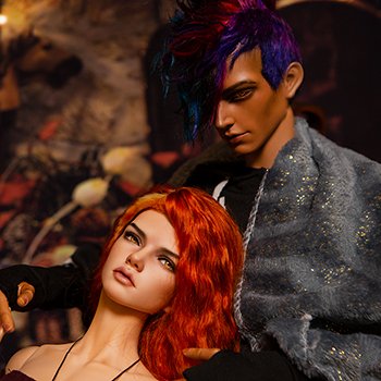 Новогодние Алесса и Джет