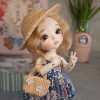 Летний комплект на маленькую даму)