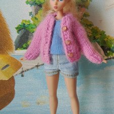 Кардиган-свитер для пижамных принцесс