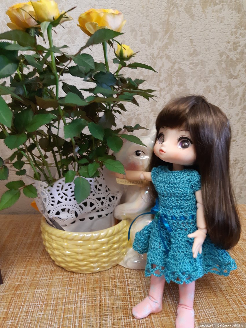 Девочки и роза — Куклы Xiaomi Monst (Сяоми) и Pipitom: шарнирные