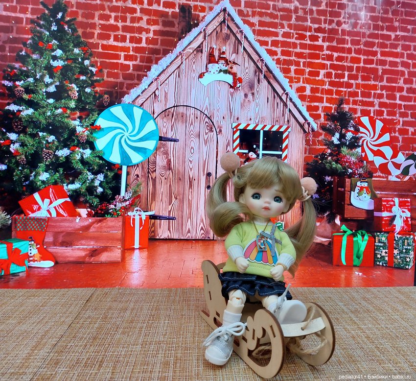 Новогодний подарок (Ucanaan BJD Doll) или новый житель в домике Xiaomi Monst (фото 2)