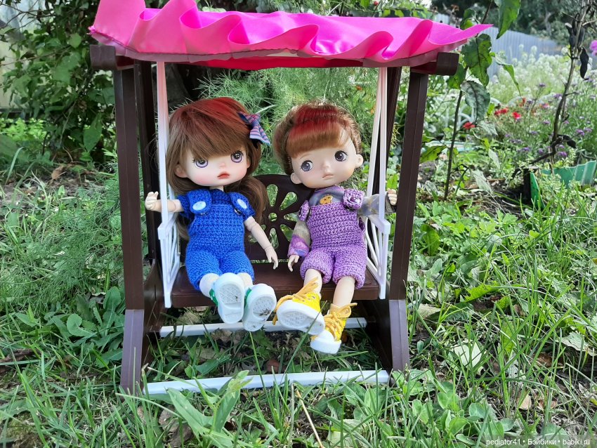 Во саду ли, в огороде — Куклы Xiaomi Monst (Сяоми) и Pipitom: шарнирные (фото 9)