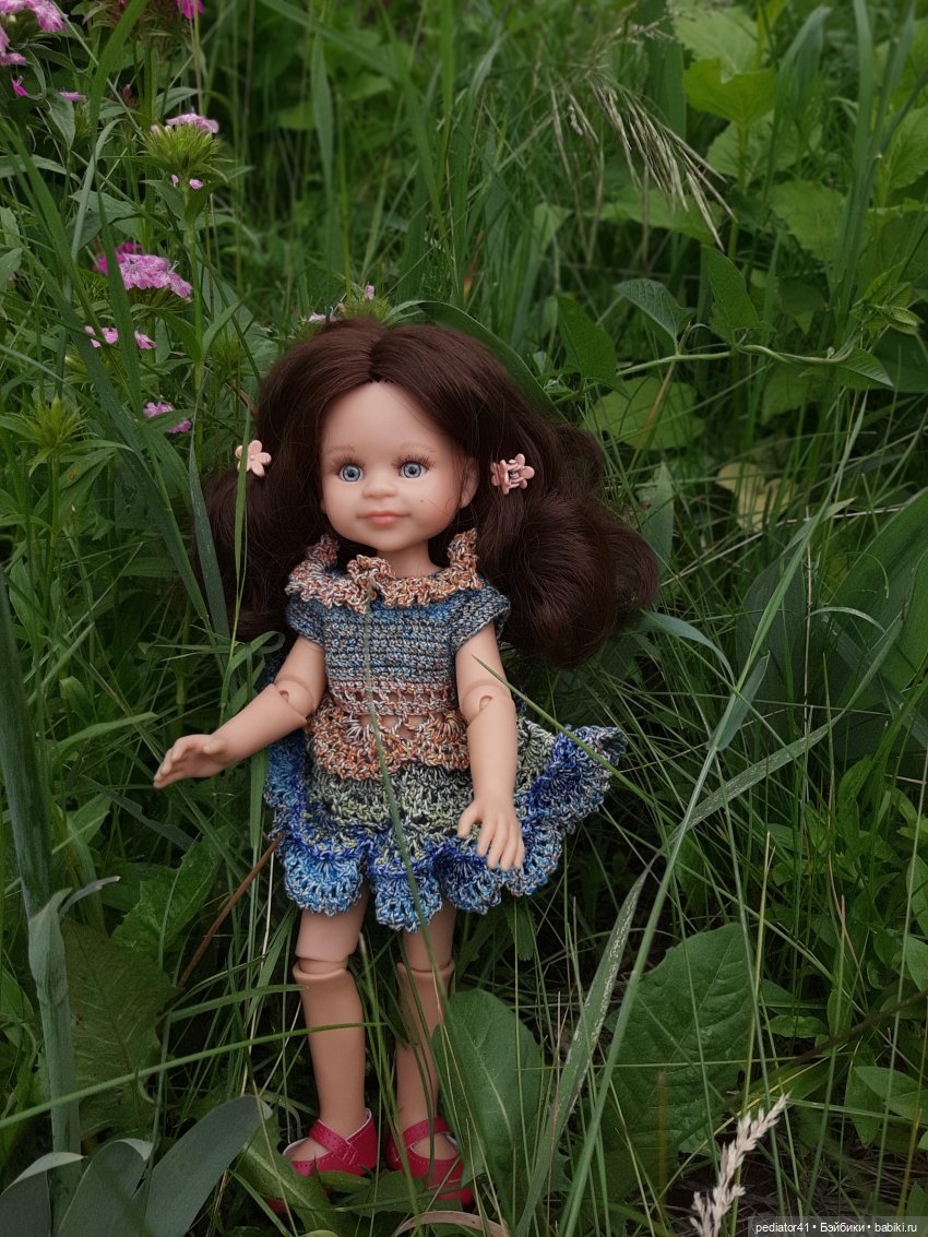 Первая прогулка Люсии — Куклы Paola Reina (Паола Рейна): новинки (фото 2)