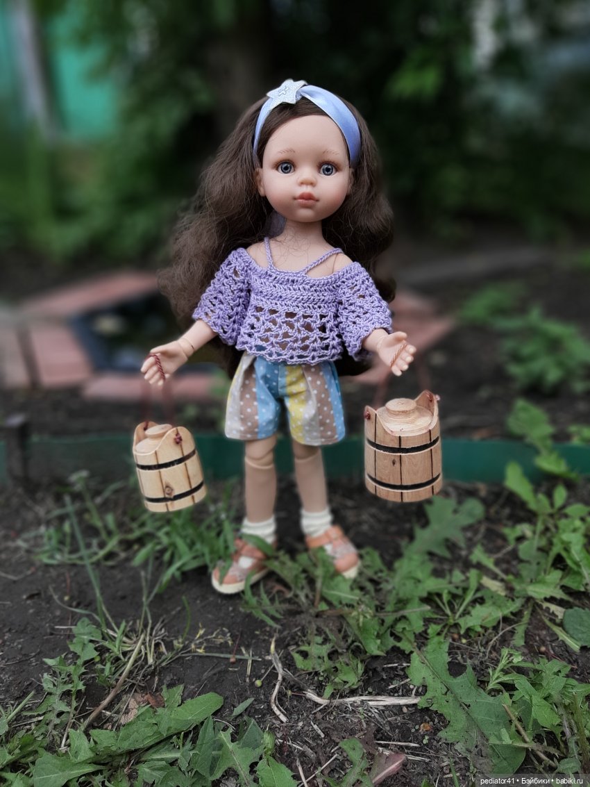 Дачница Анастасия — Куклы Paola Reina (Паола Рейна): новинки (фото 5)