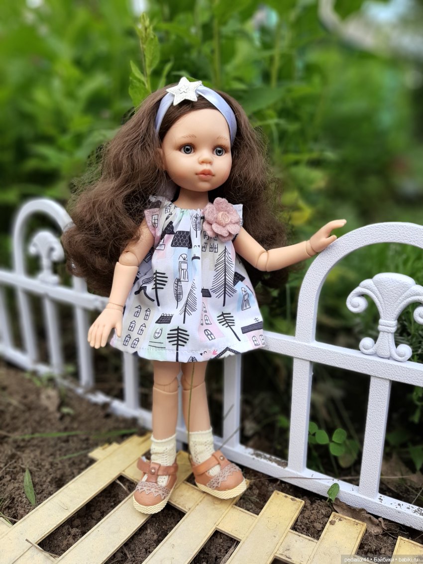 Дачница Анастасия — Куклы Paola Reina (Паола Рейна): новинки (фото 8)