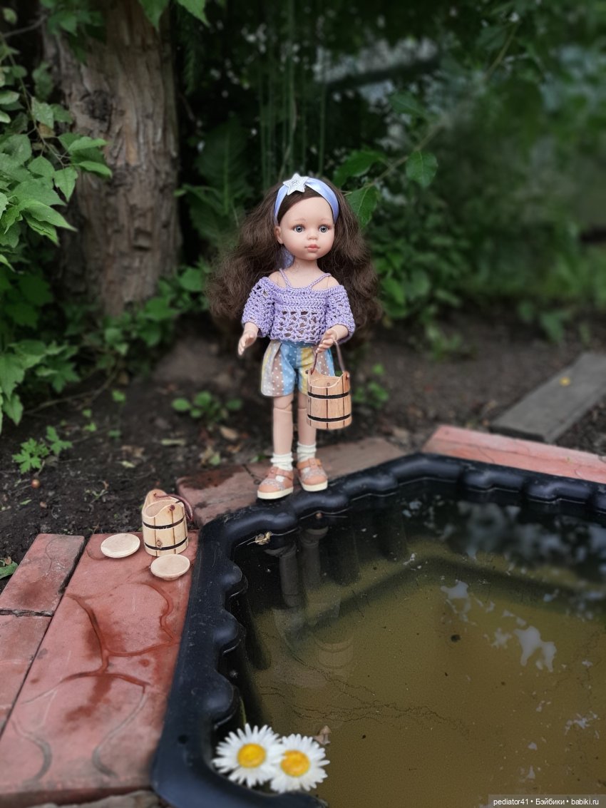 Дачница Анастасия — Куклы Paola Reina (Паола Рейна): новинки (фото 4)