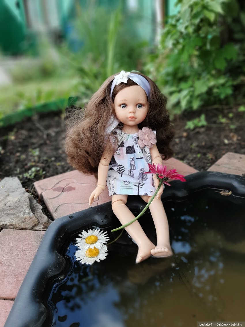 Дачница Анастасия — Куклы Paola Reina (Паола Рейна): новинки (фото 10)