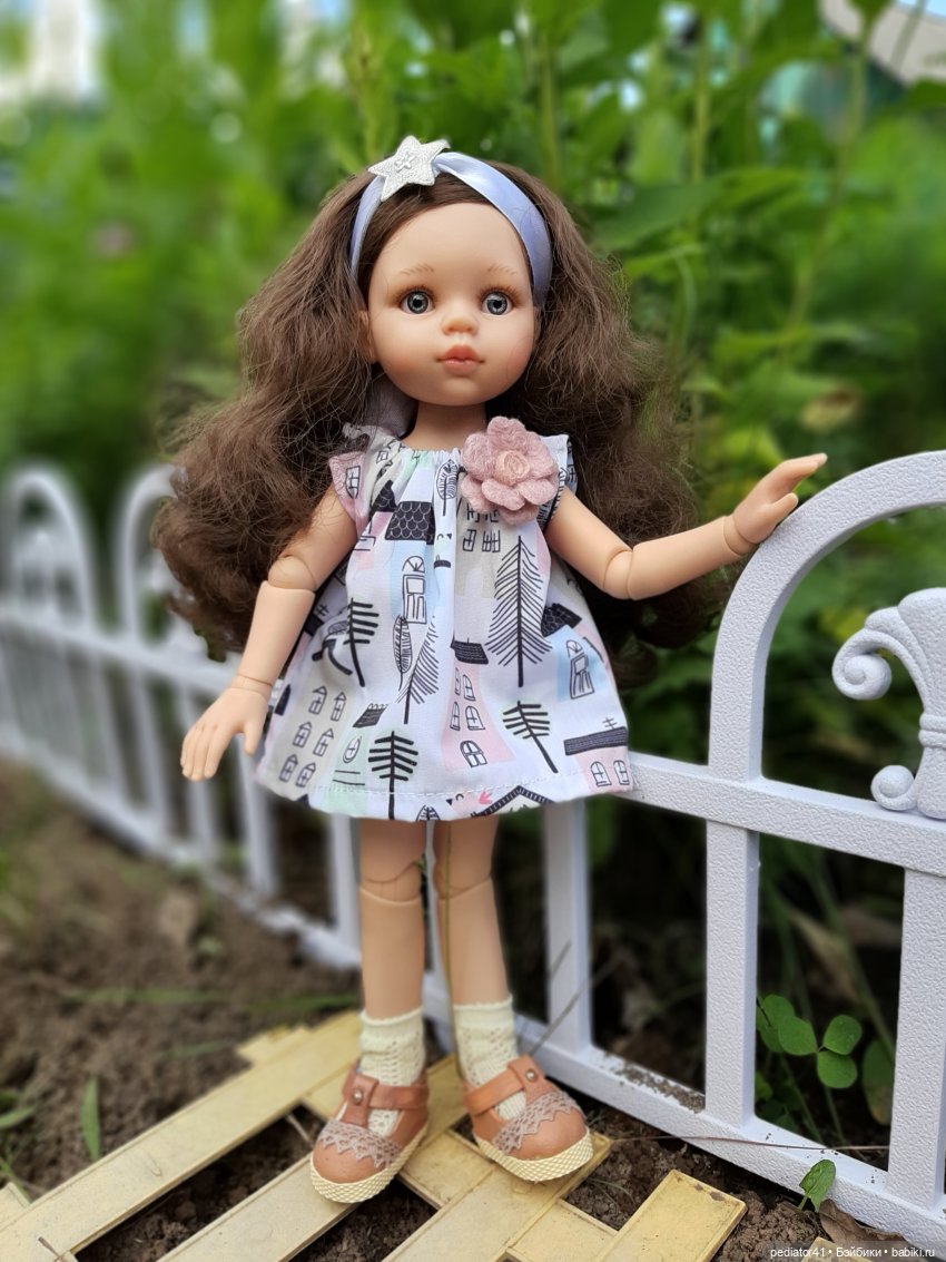Дачница Анастасия — Куклы Paola Reina (Паола Рейна): новинки (фото 6)