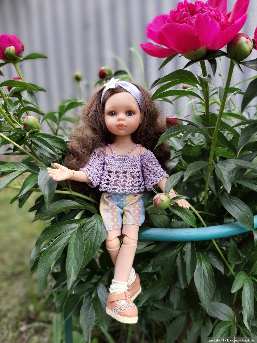 Дачница Анастасия — Куклы Paola Reina (Паола Рейна): новинки (фото 2)