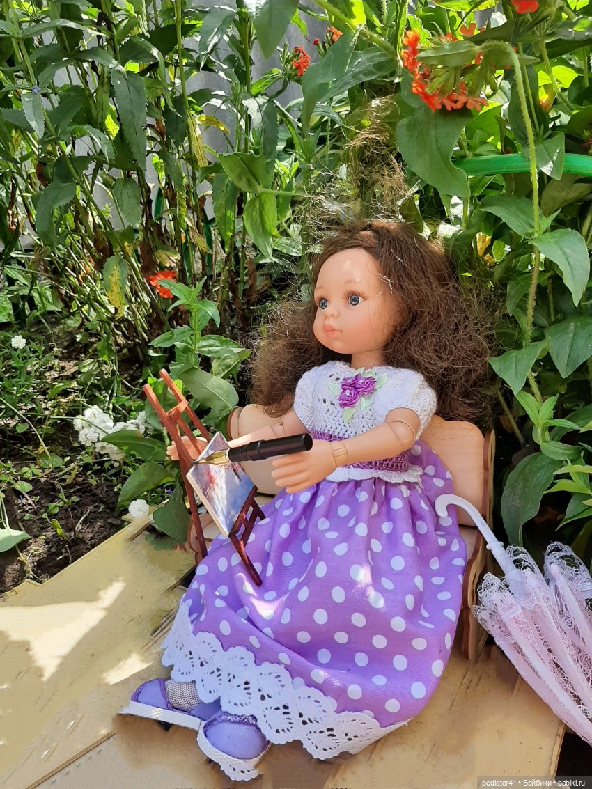 Барышни в саду — Куклы Paola Reina (Паола Рейна): новинки (фото 8)