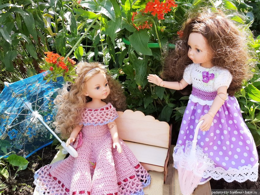 Барышни в саду — Куклы Paola Reina (Паола Рейна): новинки (фото 6)