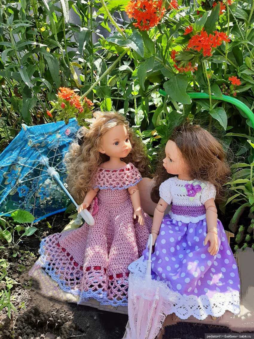 Барышни в саду — Куклы Paola Reina (Паола Рейна): новинки (фото 7)