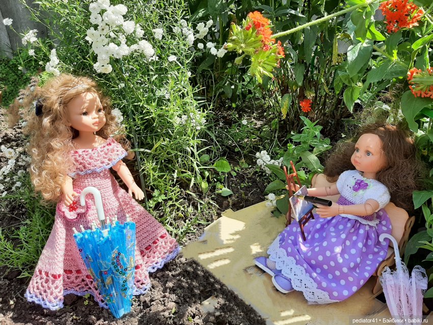 Барышни в саду — Куклы Paola Reina (Паола Рейна): новинки (фото 9)