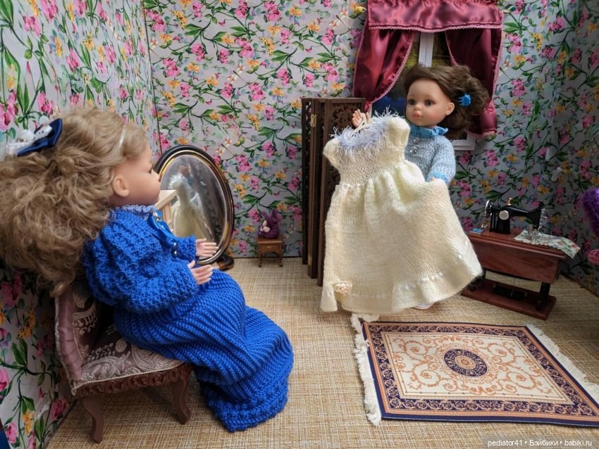 Картинки из прошлой эпохи. Две сестры. Ателье мадам Анастасии (фото 10)