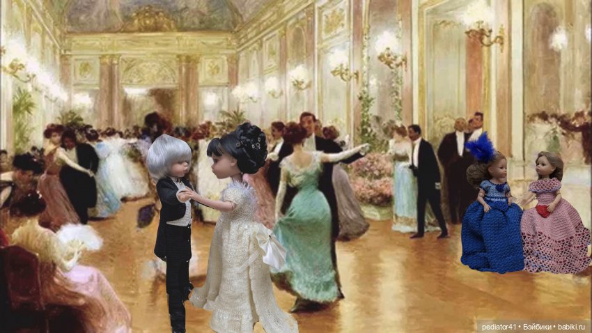 Картинки из прошлой эпохи. Две сестры. Первый бал