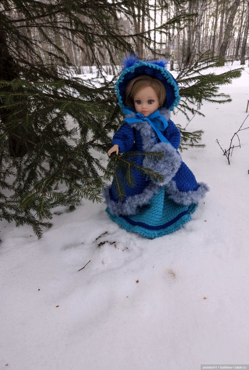 В зимнем лесу — Куклы Paola Reina (Паола Рейна): новинки (фото 10)