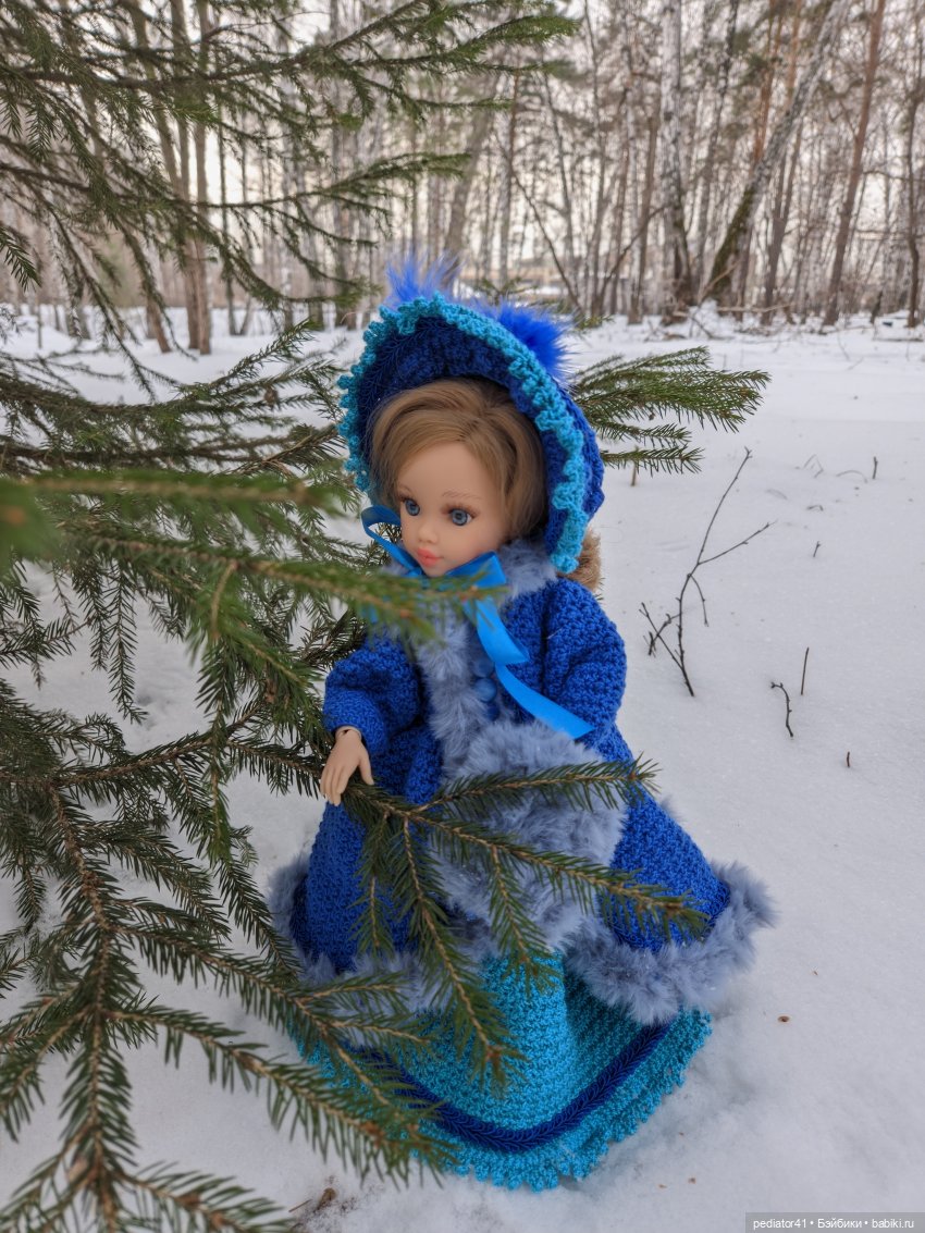 В зимнем лесу — Куклы Paola Reina (Паола Рейна): новинки