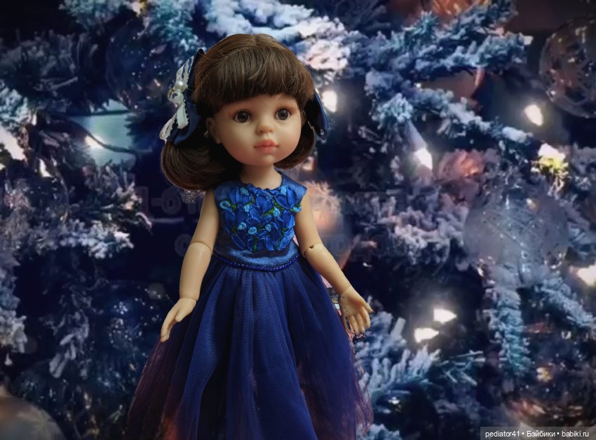 Новогодний калейдоскоп — Куклы Paola Reina (Паола Рейна): новинки (фото 10)