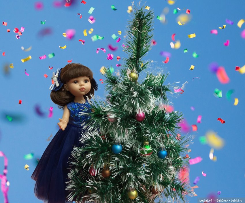 Новогодний калейдоскоп — Куклы Paola Reina (Паола Рейна): новинки
