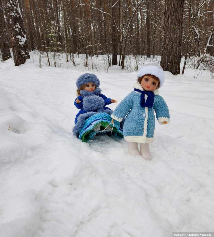 На санках с ветерком — Куклы Paola Reina (Паола Рейна): новинки (фото 9)