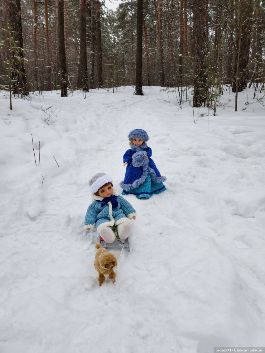 На санках с ветерком — Куклы Paola Reina (Паола Рейна): новинки (фото 8)