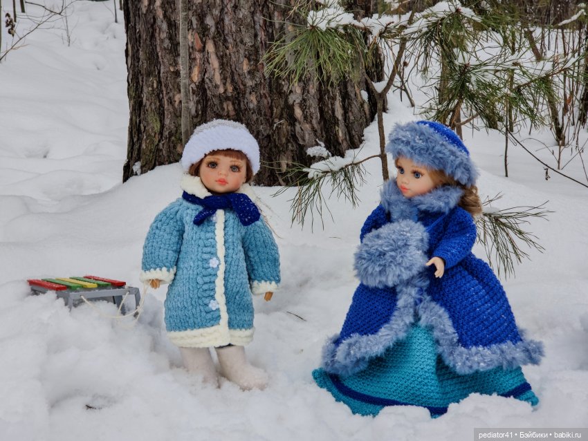 На санках с ветерком — Куклы Paola Reina (Паола Рейна): новинки (фото 4)