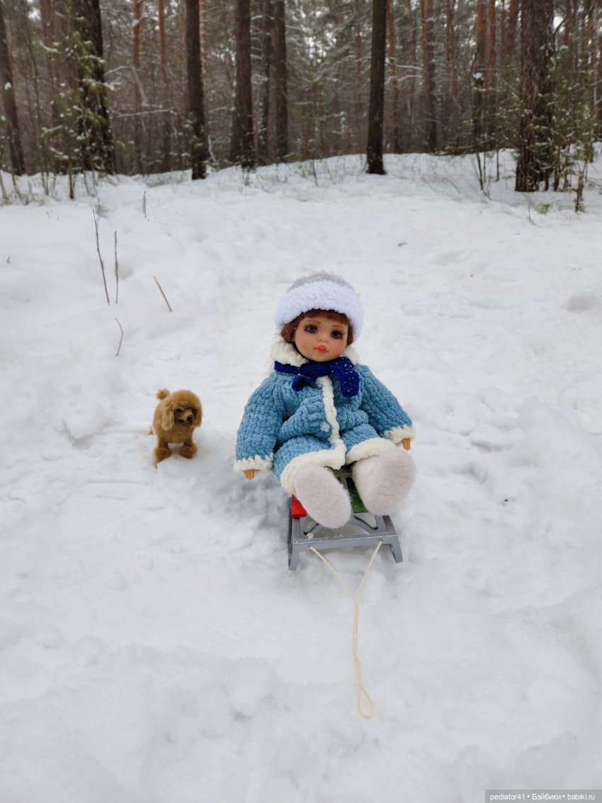 На санках с ветерком — Куклы Paola Reina (Паола Рейна): новинки (фото 6)
