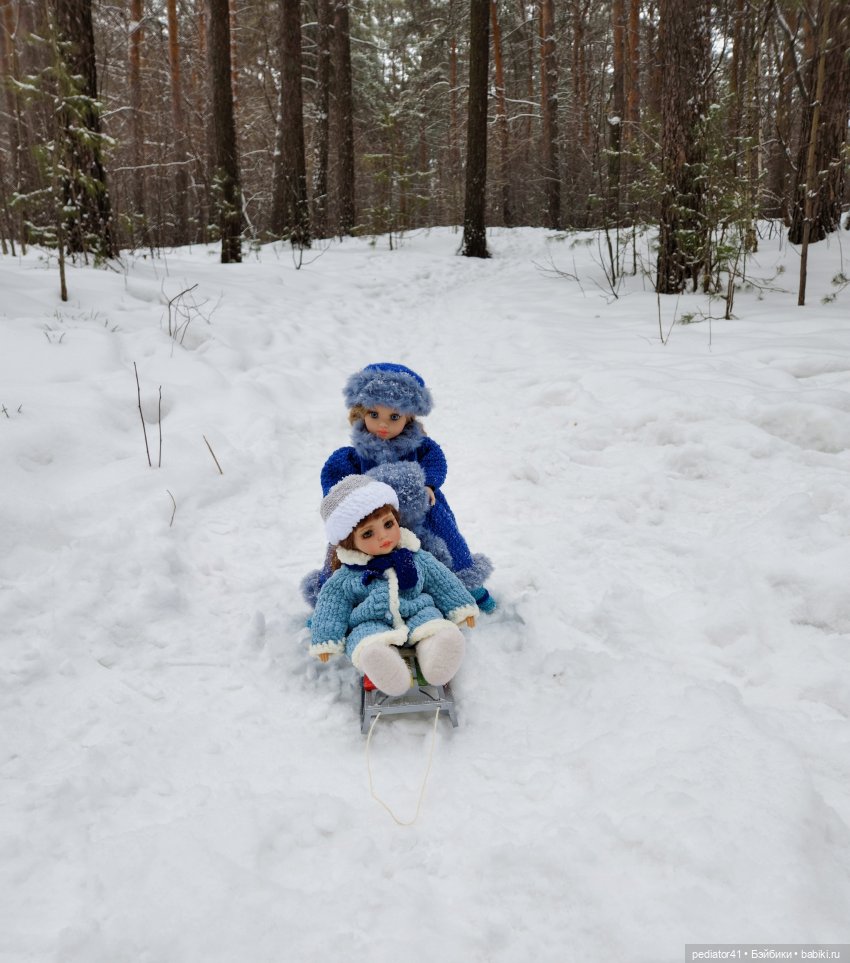 На санках с ветерком — Куклы Paola Reina (Паола Рейна): новинки (фото 5)